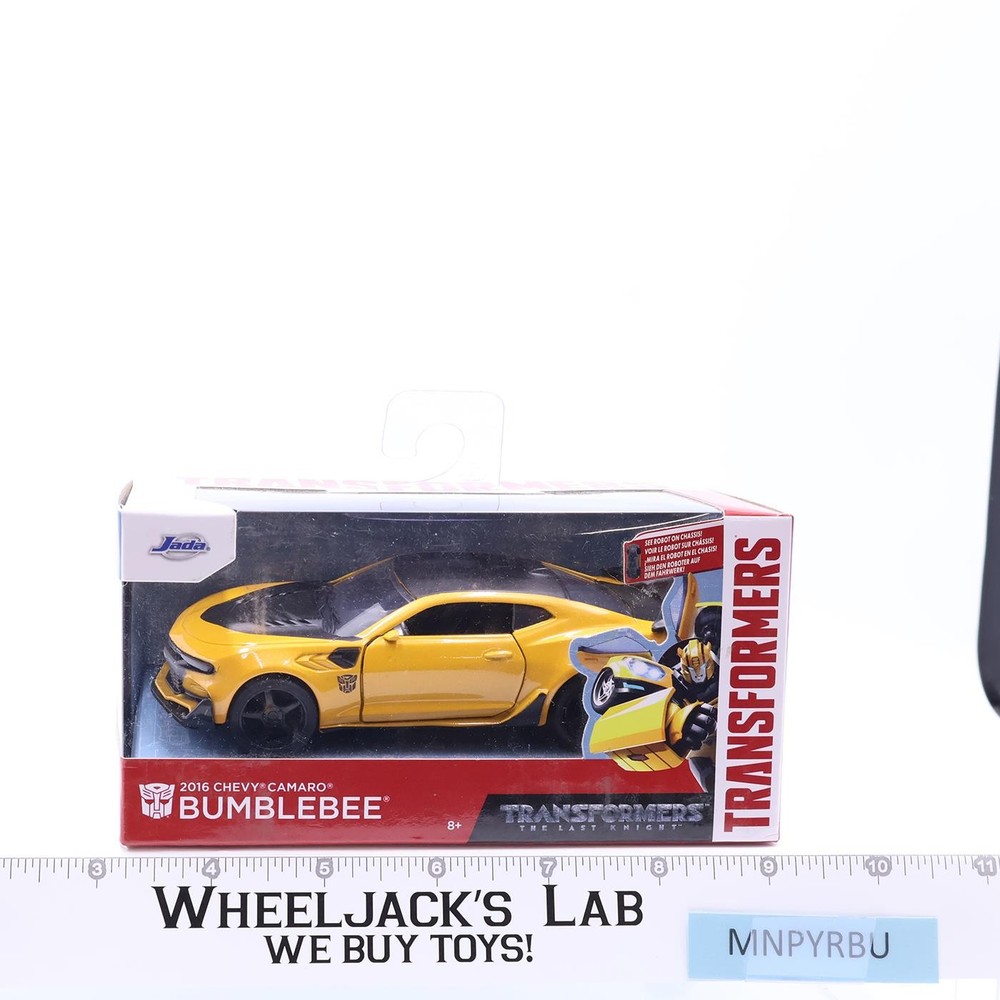 2016 Chevy Camaro Bumblebee Transformers The Last Knight 2021 Jada Toy New Sealed