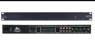 In Box dbx ZonePro 641 6x4 Digital Zone Processor DBX641VVM WDVD G2U