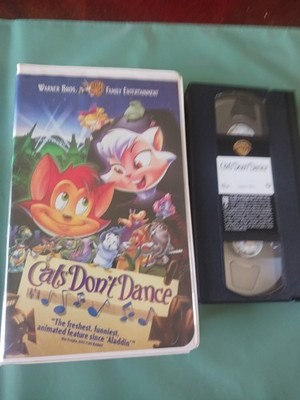Cats Don't Dance - Warner Bros (VHS-1997) Video Tape Preowned 