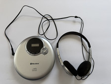 Vextra VX3849 Portable CD Player with Headphones RETRO WORKS No Box/No Guide
