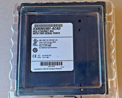 1PC- EMERSON IC695NIU001-ACAD PACSystems RX3i Ethernet