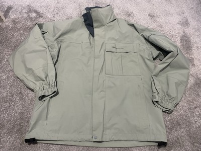 Karrimor GoreTex Wanderjacke Mantel versteckte Kapuze Größe M Large