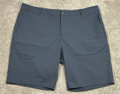 Puma Golf Dealer Shorts Men s 42 Blue 10'' Inseam Stretch Moisture Wicking UPF 50