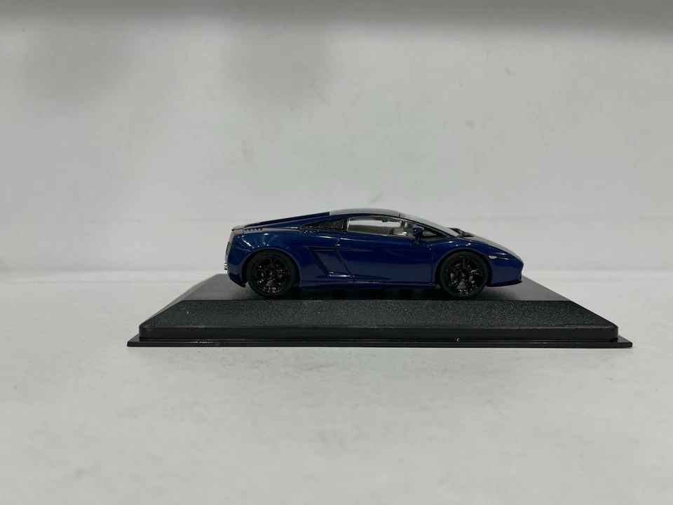 1/43 - MINICHAMPS- 2006-Lamborghini Gallardo - New-Metallic Blue-Limited Edition - Imagen 3 de 4