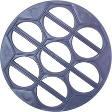 My Home Helper Dumpling Maker Russian Vareniki Blue Plastic Maker Pierogi