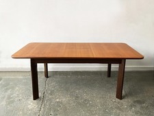 Rare 1960s Mid-Century Modern G Plan extending dining table