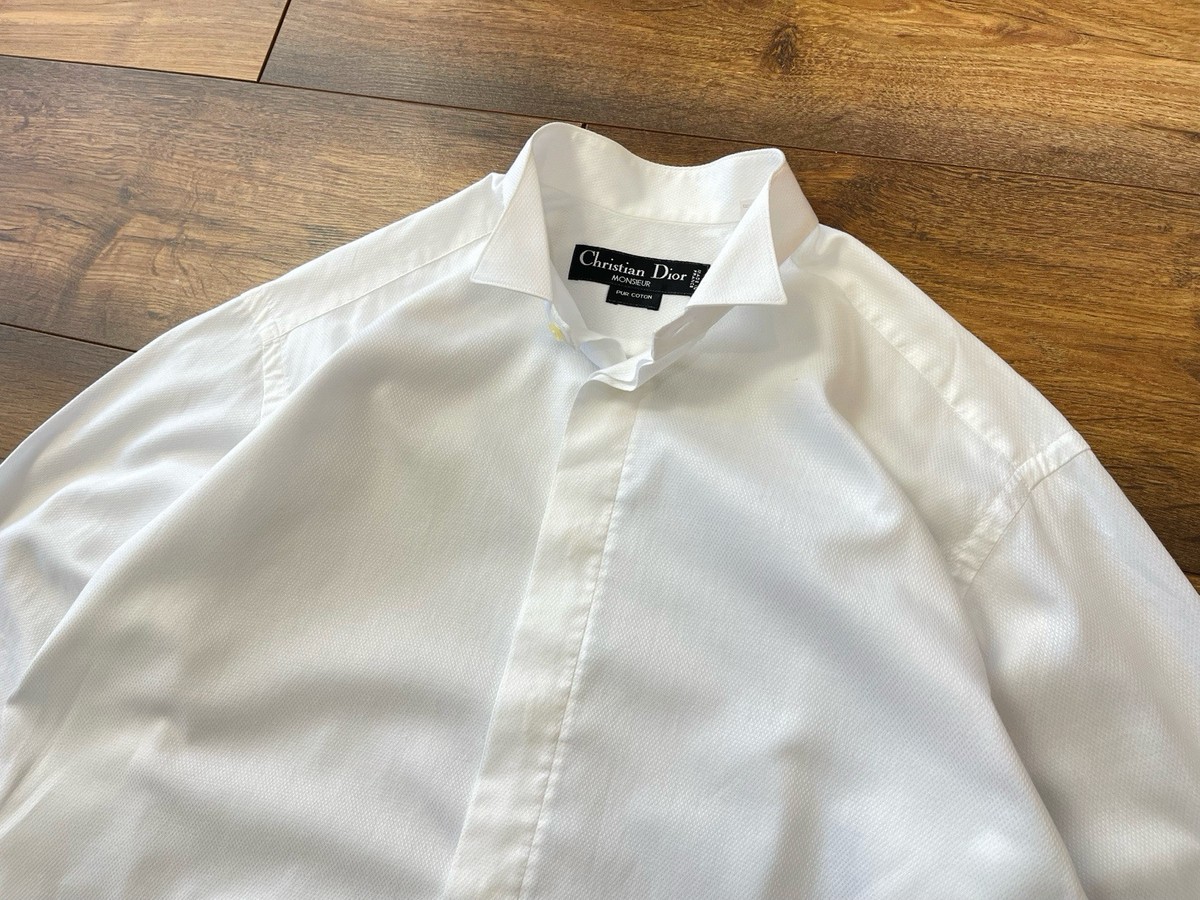 Dior HOMME【美品】15S/S ペイントシャツ 39 半袖 2324013040012.jpg