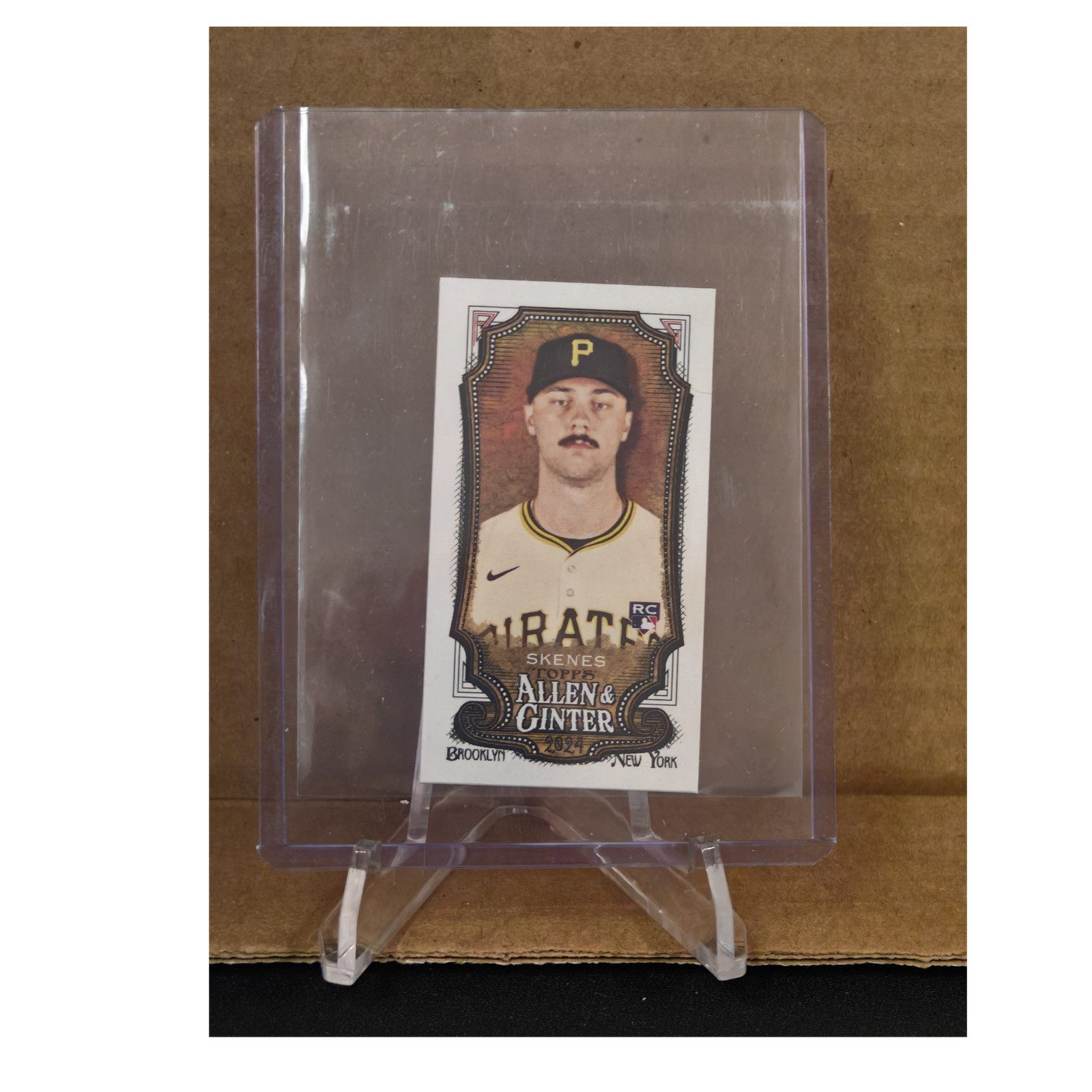 Topps 2024 Allen & Ginter Mini Rookie Paul Skenes #282 Pittsburgh Pirates