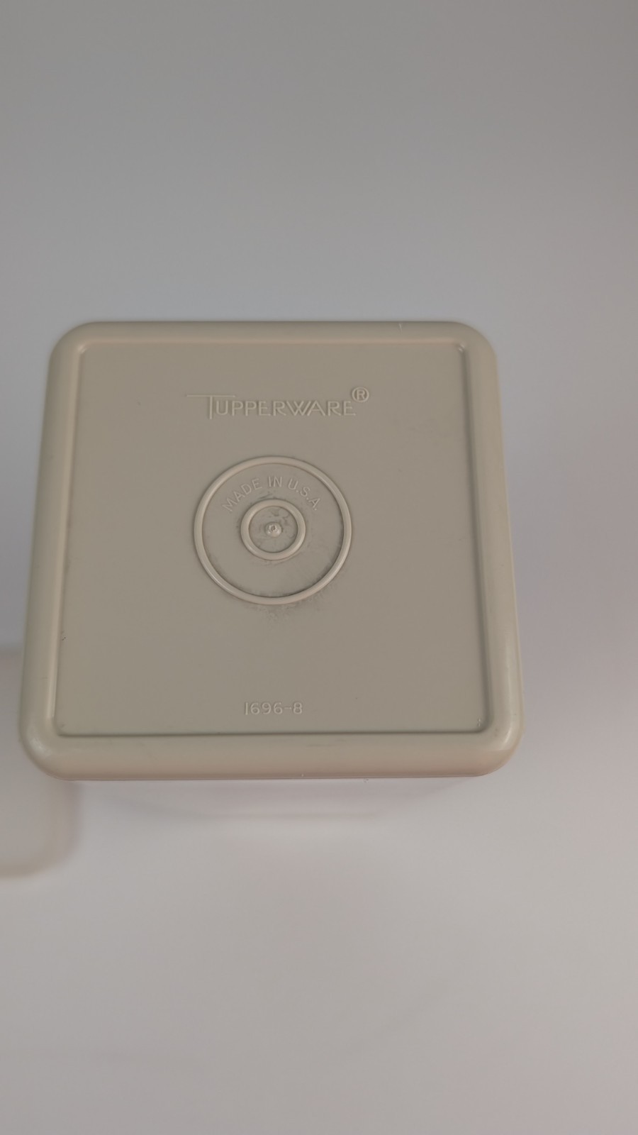 Vintage Tupperware Velveeta Block Cheese Keeper (3 pc.) 1696-8 Made in USA