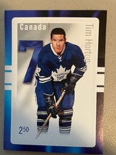 Canada Post Original Six Postage Stamps Tim Horton $2.50 face value