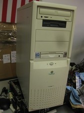 Vintage Gateway LPMini-Tower TBR 450 PIII PC Computer E-4200 No HDD/OS/Tray
