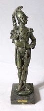Hollywood Regency Roman Mid Century Modern Centurion Italy Sculpture Fontanini