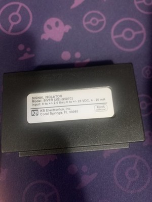 KB Electronics 9597C, KBVF Signal Isolator with Run/Fault Relay