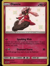 Diancie Shiny Holo Rare Hidden Fates: Shiny Vault SV36/SV94 Fairy Holofoil Pokem