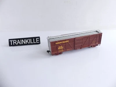 WALTHERS MAINLINE WAGON COUVERT 40' A BOGIES TYPE US N° 48198D UNION PACIFIC - Photo 1/4