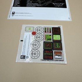 LEGO DC The Tumbler 76023 Sticker Sheets - New Authentic Batman The Dark Knight