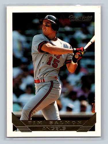 Tim Salmon #20 1993 Topps card