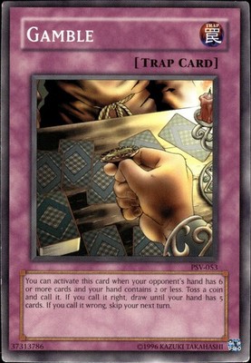 Gamble - PSV-053 - LP - YuGiOh