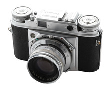 Voightlander Prominent 35mm Camera W/ 50mm F/2 Ultron AS-IS
