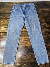 Carhartt 34x36 Traditional Fit Blue Jeans Workwear