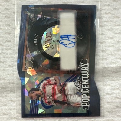 2026 Leaf Metal Pop Century Quavo Vinyl Signs Auto Blue Crystal /5 Rapper