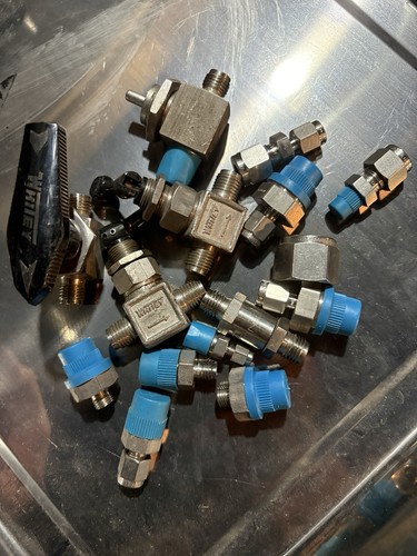 Whitey Swagelok Stainless Steel Valve Fitting Lot Tube Compression SS