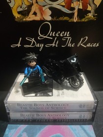 LEGO 2006 D.C Batman I Nightwing Minifigure & Bike! Bat015 7785 Arkham Asylum