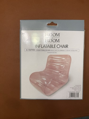 #ad Inflatable Chair Clear Max Weight 200 lbs 29.9quot; x 26.5quot; x 25.6quot; $9.99