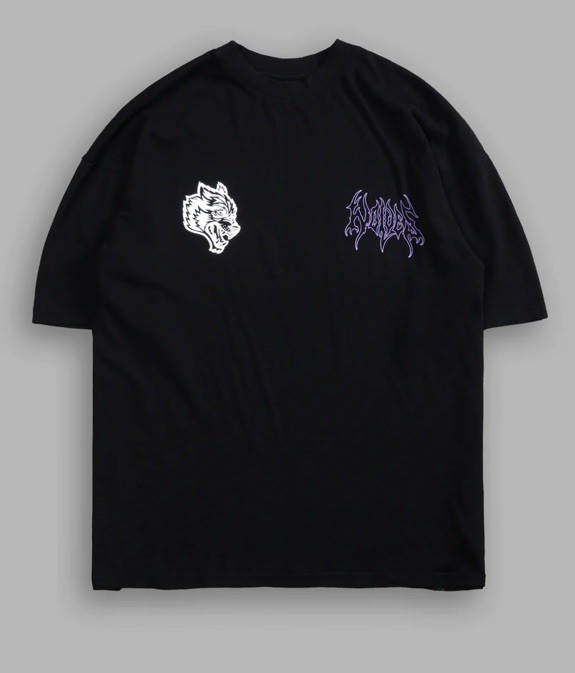 Darc Sport Tシャツ ブラック Darc Sport X WWE Undertaker Risen Premium Oversized Tee Size Large