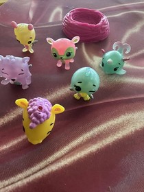 Hatchimals CollEGGtibles Figures Lot of 6 with Nest Spin Master Glitter Wings