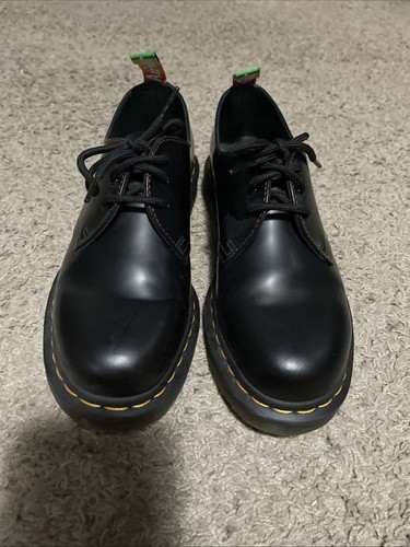 Dr Martens 1461 For Pride Glattleder Oxford Schuhe Schwarz 8 US M / 9 US L - Bild 3 von 16