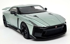 GTSpirit 1/18 - Nissan R35 GT-R R50 Metallic Green Resin Scale Model Car