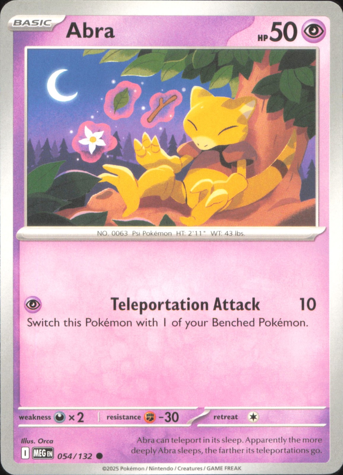 ME01: Mega Evolution #054/132 Abra