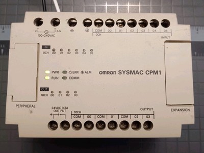 OMRON SYSMAC CPM1-10CDR-A, Practically New, Was Used In A PLC Programming Class