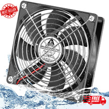 120Mm X 25Mm 12V DC IP67 Waterproof Fan High Speed Dual Ball Bearing Brushless C