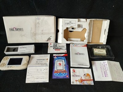 BANDAI Wonder Swan Color Final Fantasy 2 Limitiert Modell Konsole Boxen