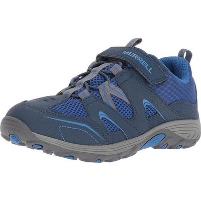 Merrell Trail Chaser Unisex Big Kid Size 6 M Youth Hiking Sneaker Navy/Blue