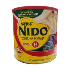 Nestle NIDO 1 Toddler Powdered Milk Beverage, 22 Growth Nutrients, 4.85 lb.