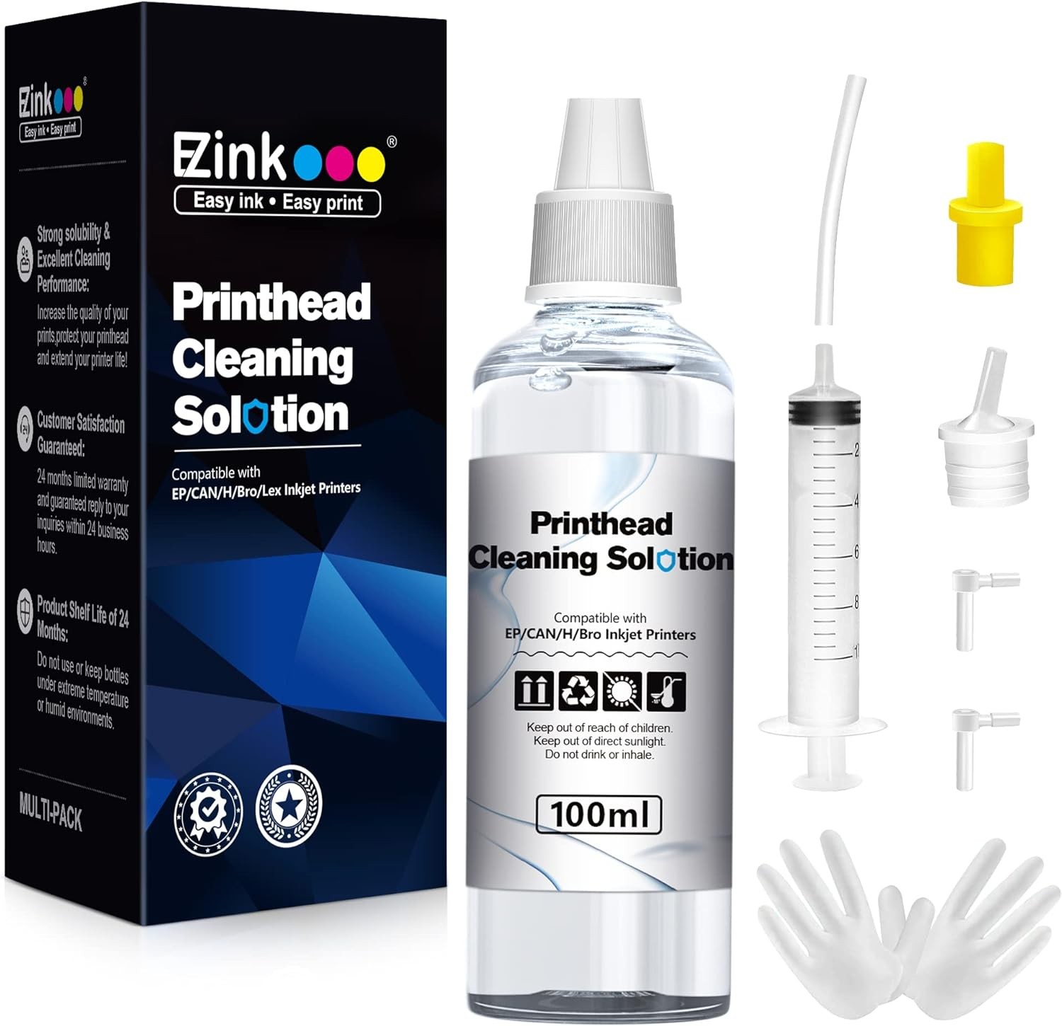 E-Z Ink Printer Cleaning Kit for Epson Ecotank Printer, Printerhead Cleaning kit