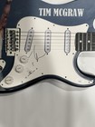 TIM MCGRAW SIGNED CUSTOM ELECTRIC GUITAR COUNTRY LEGEND JSA COA — photo 2