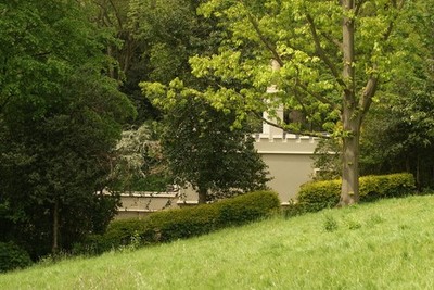 Foto A2 Blick auf die Waterlow Park Lodge vom Waterlow Park Hampstead \/T c2015