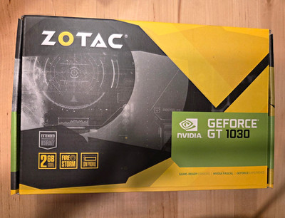 ZOTAC NVIDIA GeForce GT 1030 2GB GDDR5   Neu & unbenutzt in OVP