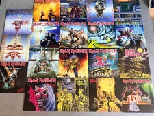 Iron Maiden - 7 Singles x 19 - 2014 Reissues - Mint