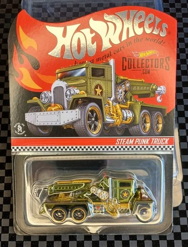 Hot Wheels Red Line Club 2019 Steam Punk Truck Green #3708/6000