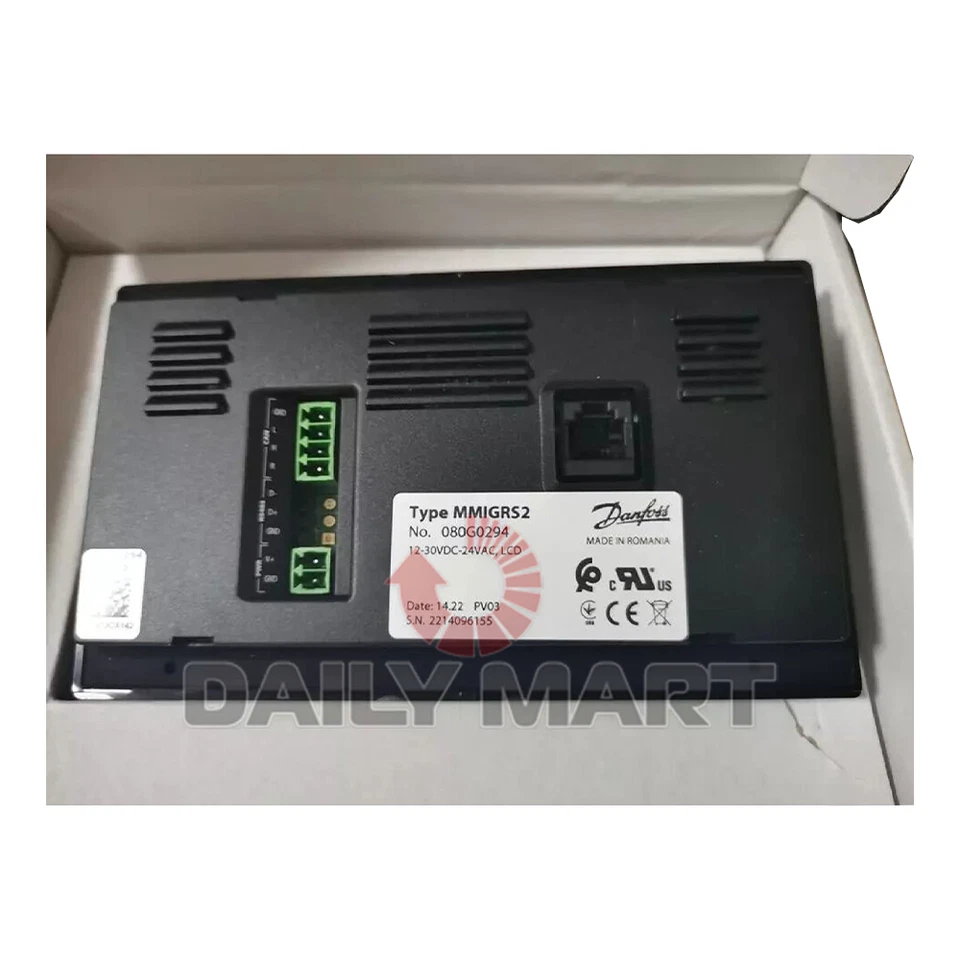 New In Box DANFOSS MMIGRS2 080G0294 Display Control Panel - Image 2 of 4