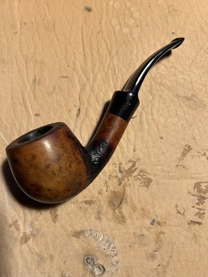 Danske Club Denmark Pfeife 9 mm Filter Bruyère Bent Estate Pipe Tabakpfeife