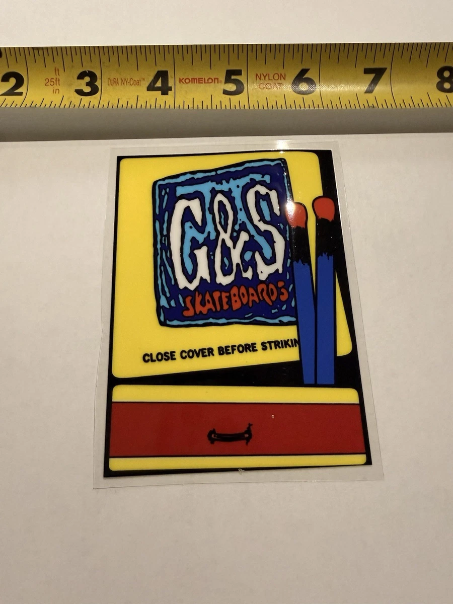 G&S Skateboarding & Longboarding Stickers & Decals for sale | eBay