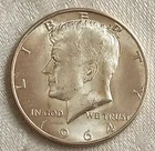 1964-D Kennedy Half Dollar Coin 90% Silver 50 Cent