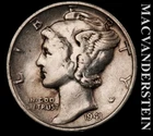 1941 Silver Mercury Dime - Scarce  Better Date  No Reserve  #L2760