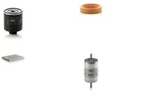 MANN-FILTER Inspektionspaket Filtersatz XL Leitungsfilter Aktivkohlefilter für 3